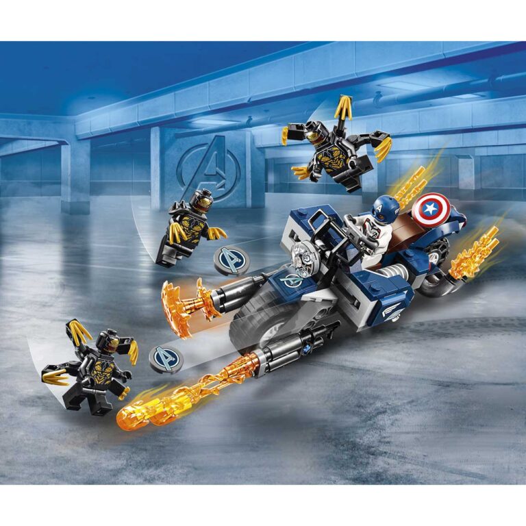 LEGO 76123 Captain America: Aanval van de Outriders - LEGO 76123 3