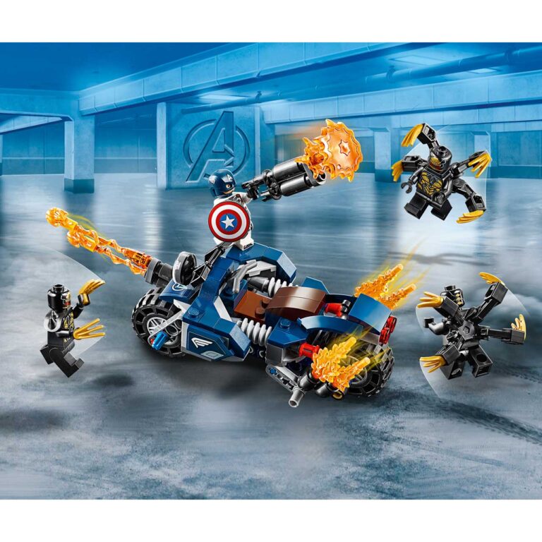 LEGO 76123 Captain America: Aanval van de Outriders - LEGO 76123 4