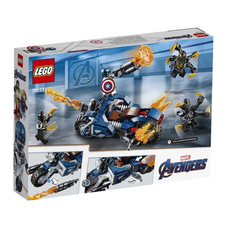 LEGO 76123 Captain America: Aanval van de Outriders - LEGO 76123 8