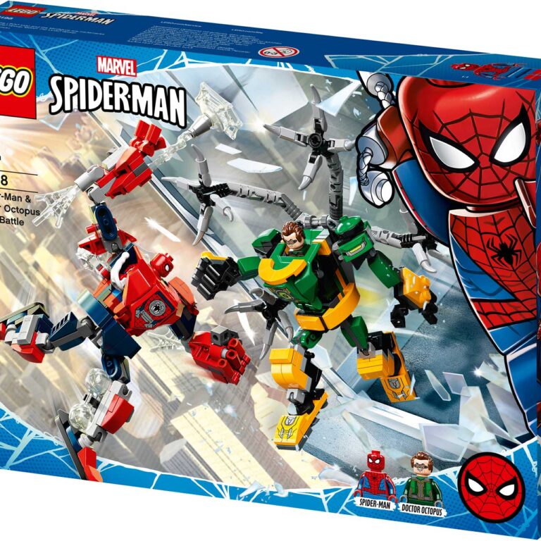 LEGO 76198 Spider-Man & Doctor Octopus mechagevecht - 76198 Box2 v29
