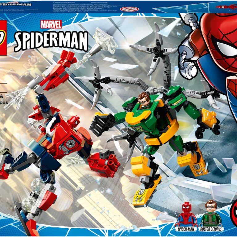 LEGO 76198 Spider-Man & Doctor Octopus mechagevecht - 76198 Box4 v29