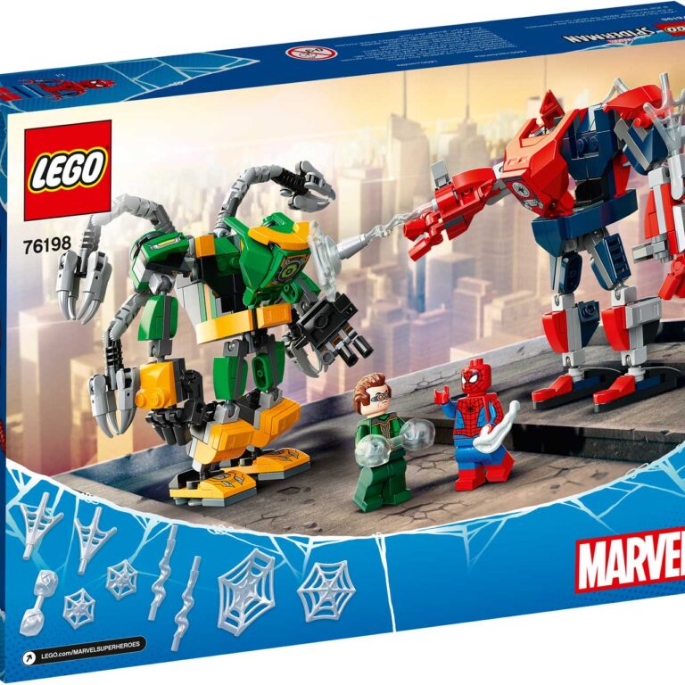 LEGO 76198 Spider-Man & Doctor Octopus mechagevecht - 76198 Box5 v29