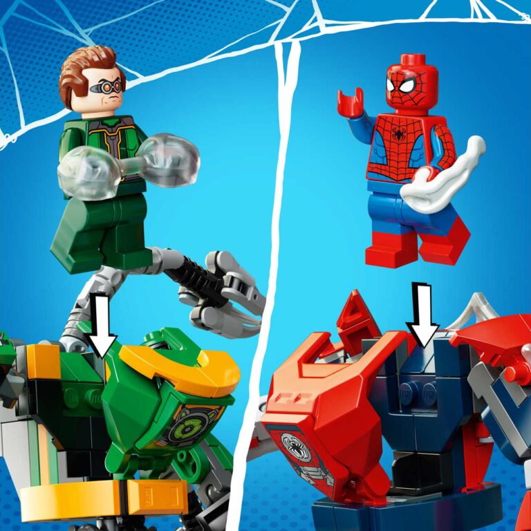 LEGO 76198 Spider-Man & Doctor Octopus mechagevecht - 76198 Feature2