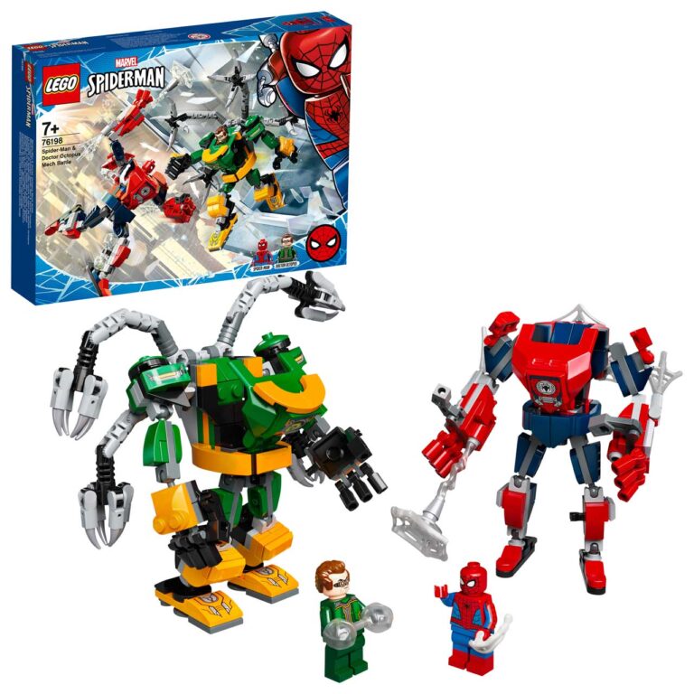 LEGO 76198 Spider-Man & Doctor Octopus mechagevecht - 76198 boxprod v29