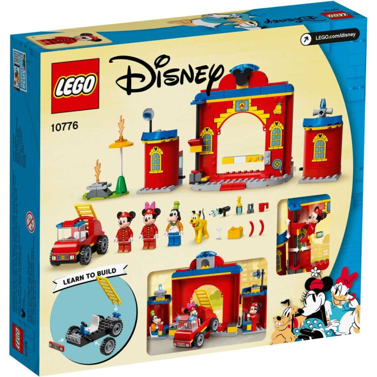 LEGO 10776 Disney Mickey & Friends brandweerkazerne & auto - 10776 Box5 v29