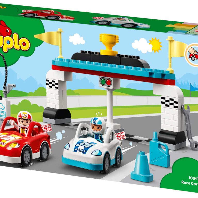 LEGO 10947 DUPLO Stad Racewagens - 10947 Box2 v29