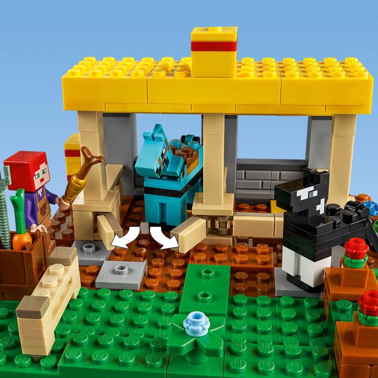 LEGO 21171 MINECRAFT De paardenstal - 21171 Minecraft 2HY21 EcommerceMobile NOTEXT 1500x1500 4