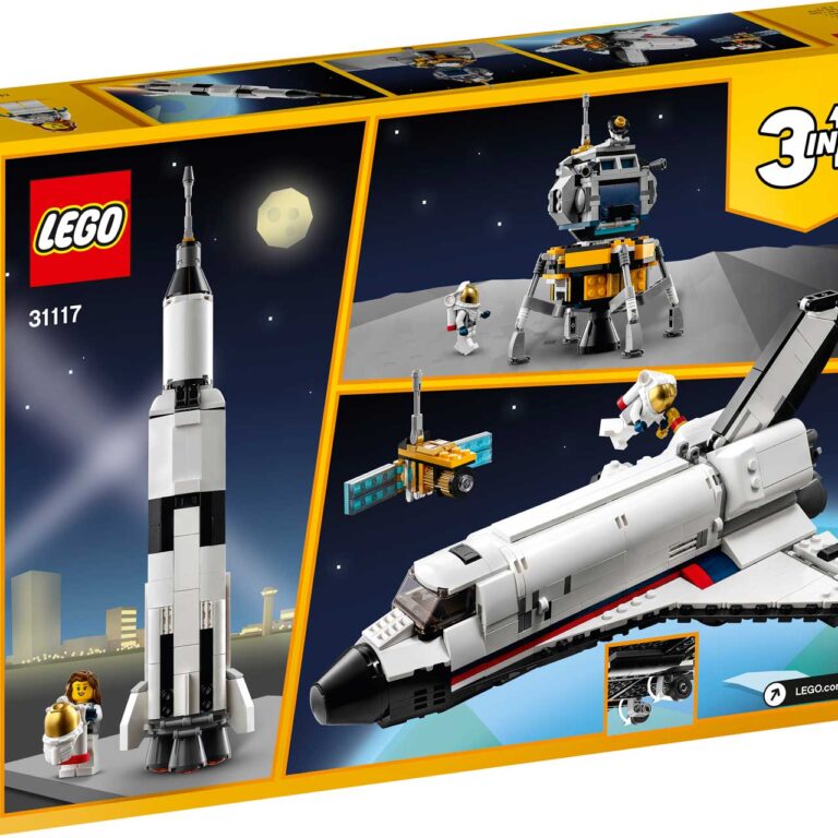 LEGO 31117 Creator Space Shuttle Adventure - 31117 Box5 v29