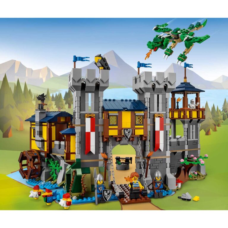 LEGO 31120 Creator Middeleeuws kasteel - 31120 WEB PRI