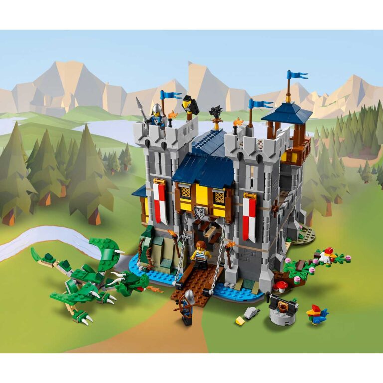 LEGO 31120 Creator Middeleeuws kasteel - 31120 WEB SEC01
