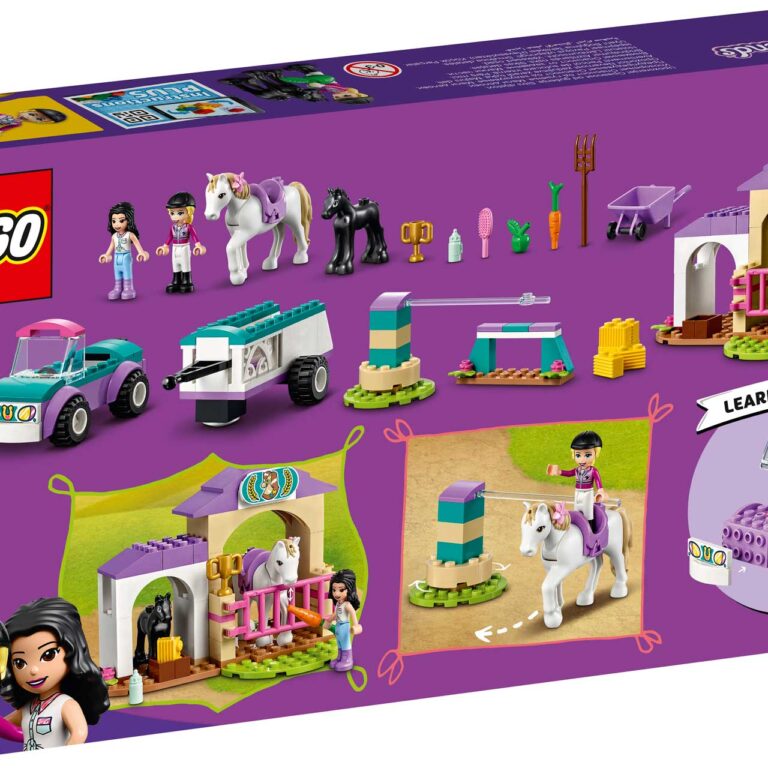LEGO 41441 Friends Paardentraining en aanhanger - 41441 Box5 v29