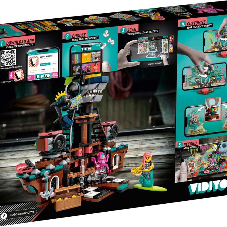 LEGO 43114 VIDIYO Punk Pirate Ship - 43114 Box5 v39