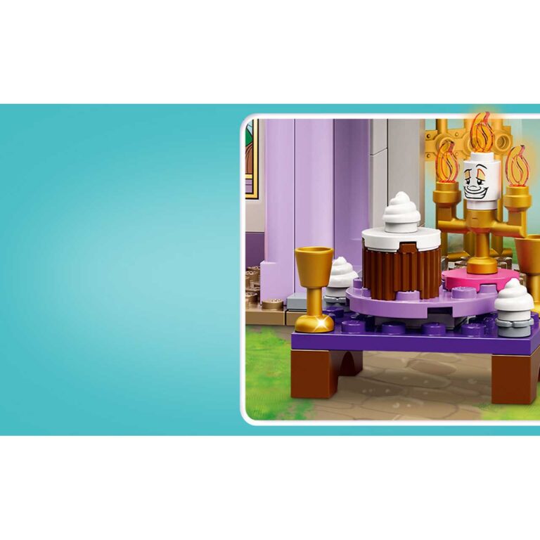 LEGO 43196 Disney Princess Belle en het Beest kasteel - 43196 Carousel Nvg 4 5