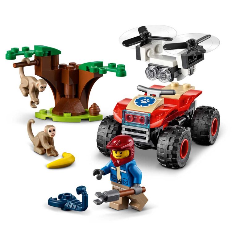 LEGO 60300 City Wildlife Rescue ATV - 60300 Hero MB