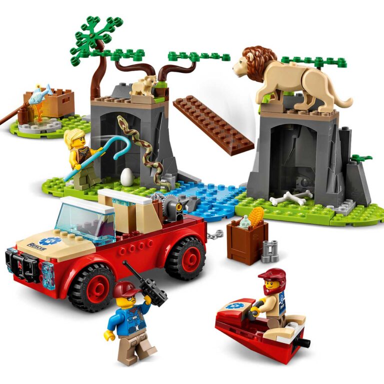 LEGO 60301 City Wildlife Rescue off-roader - 60301 Hero MB
