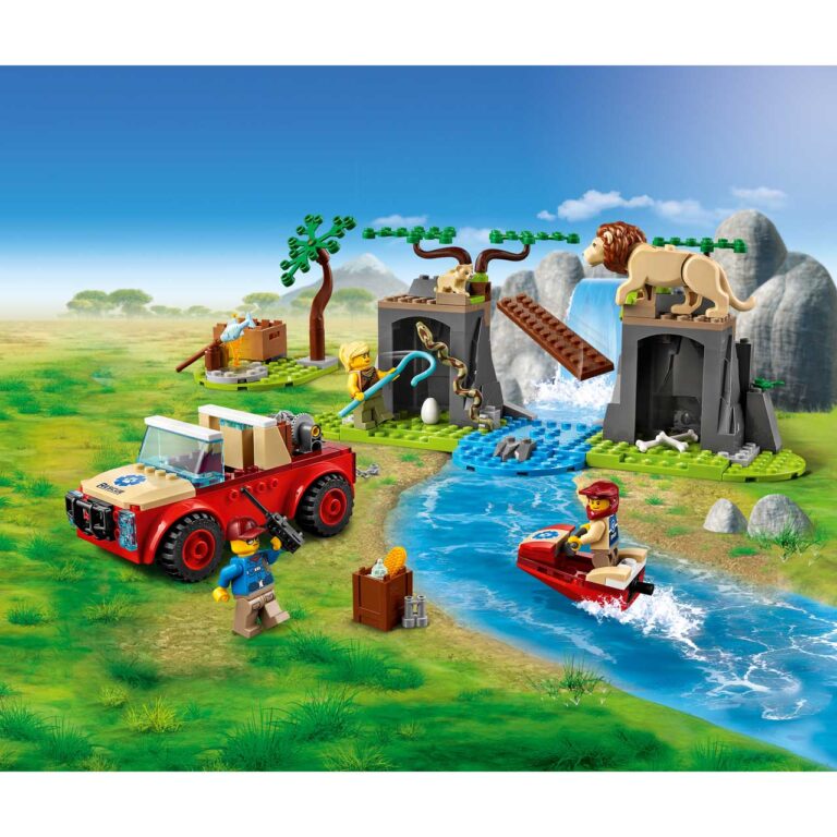 LEGO 60301 City Wildlife Rescue off-roader - 60301 WEB PRI