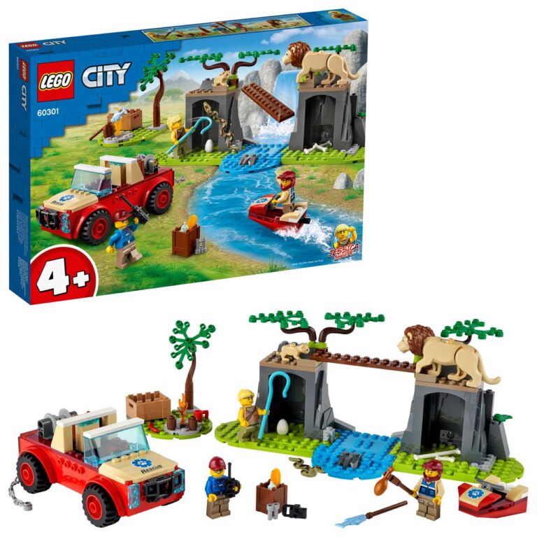 LEGO 60301 City Wildlife Rescue off-roader - 60301 boxprod v29