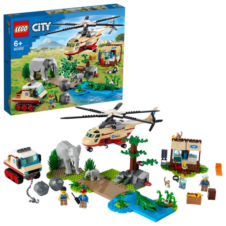 LEGO 60302 City Wildlife Rescue operatie - 60302 boxprod v29