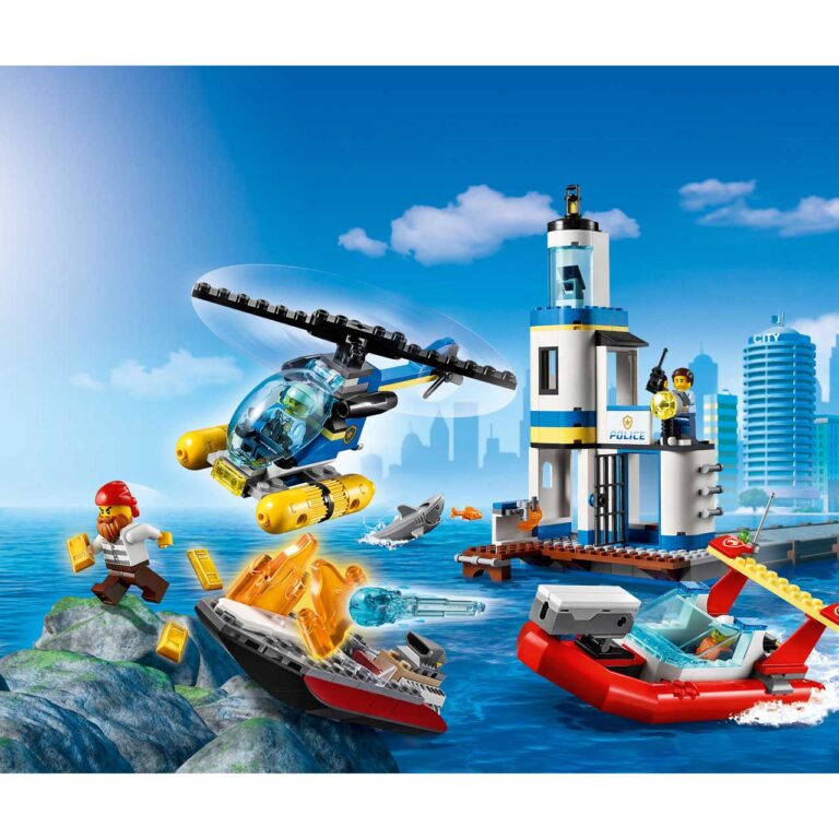 LEGO 60308 City Politie Kustpolitie en brandmissie - 60308 WEB PRI