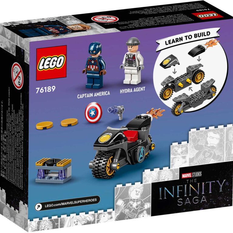 LEGO 76189 Captain America - Hydra confrontatie - 76189 Box5 v29