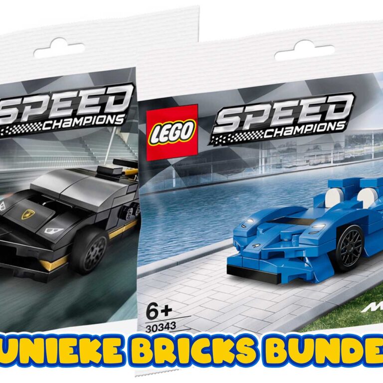 LEGO Speed Champions Polybag Bundel (2 polybags) - LEGO 30342 30343 bundel