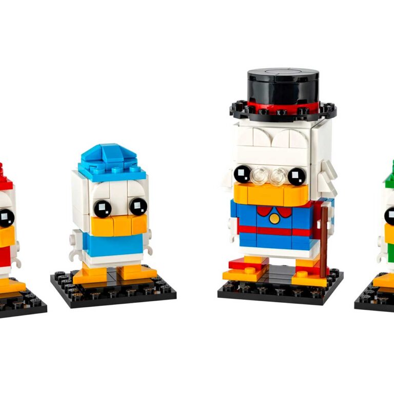 LEGO 40477 BrickHeadz Dagobert Duck, Kwik, Kwek en Kwak - LEGO 40477 3