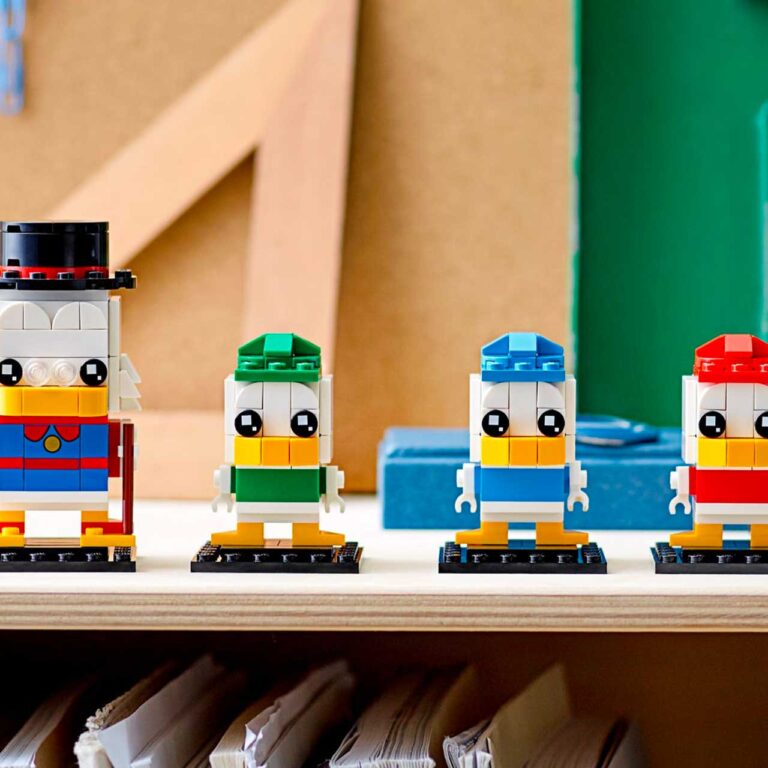LEGO 40477 BrickHeadz Dagobert Duck, Kwik, Kwek en Kwak - LEGO 40477 5