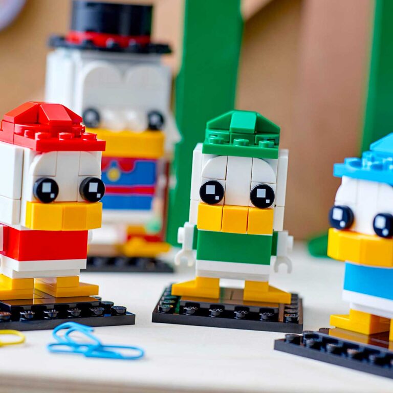 LEGO 40477 BrickHeadz Dagobert Duck, Kwik, Kwek en Kwak - LEGO 40477 6