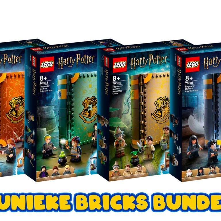 LEGO Harry Potter Zweinstein Momenten Bundel (4 sets) - LEGO 76382 76383 76384 76385