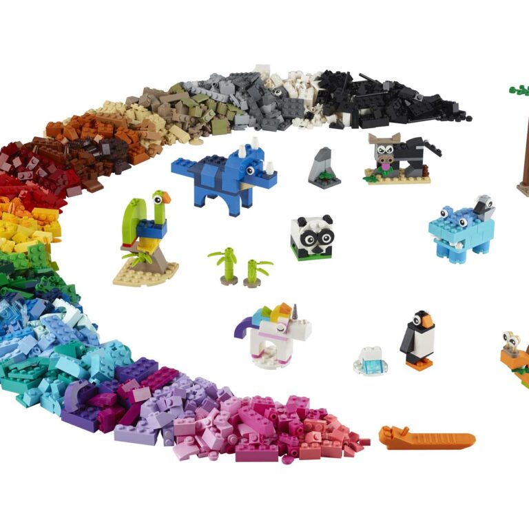 LEGO 11011 Classic Stenen en dieren - LEGO 11011 INT 2
