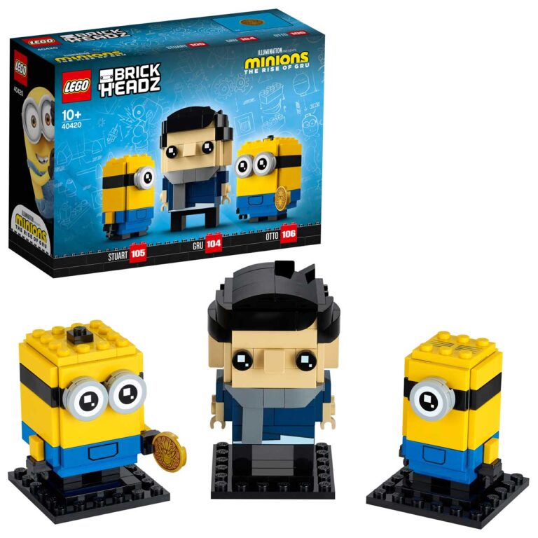 LEGO 40420 BrickHeadz Gru, Stuart en Otto - LEGO 40420 INT 11