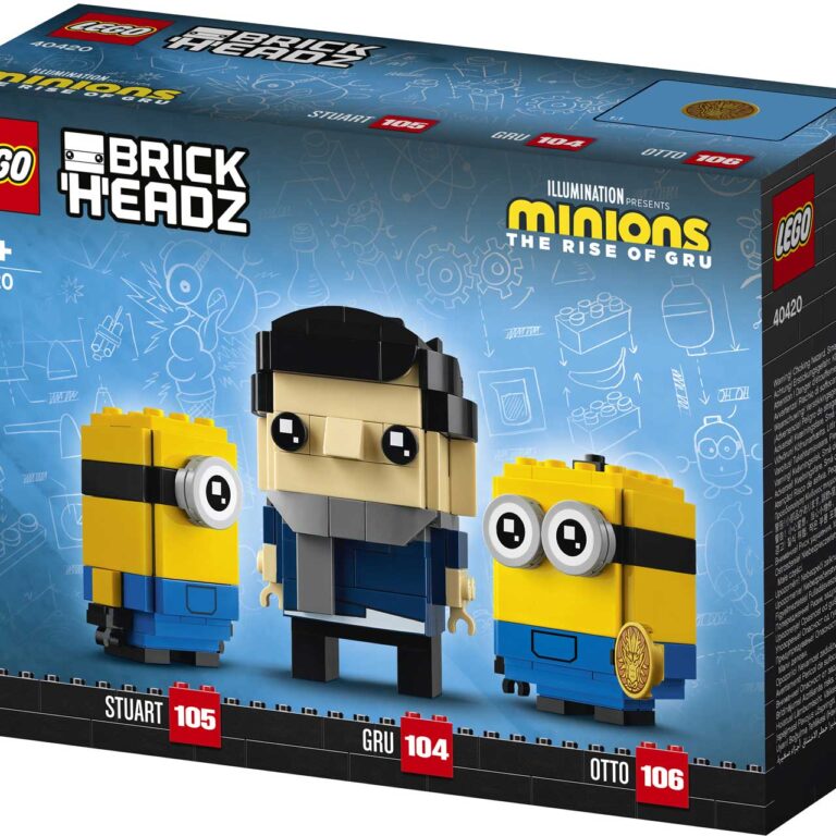 LEGO 40420 BrickHeadz Gru, Stuart en Otto - LEGO 40420 INT 6