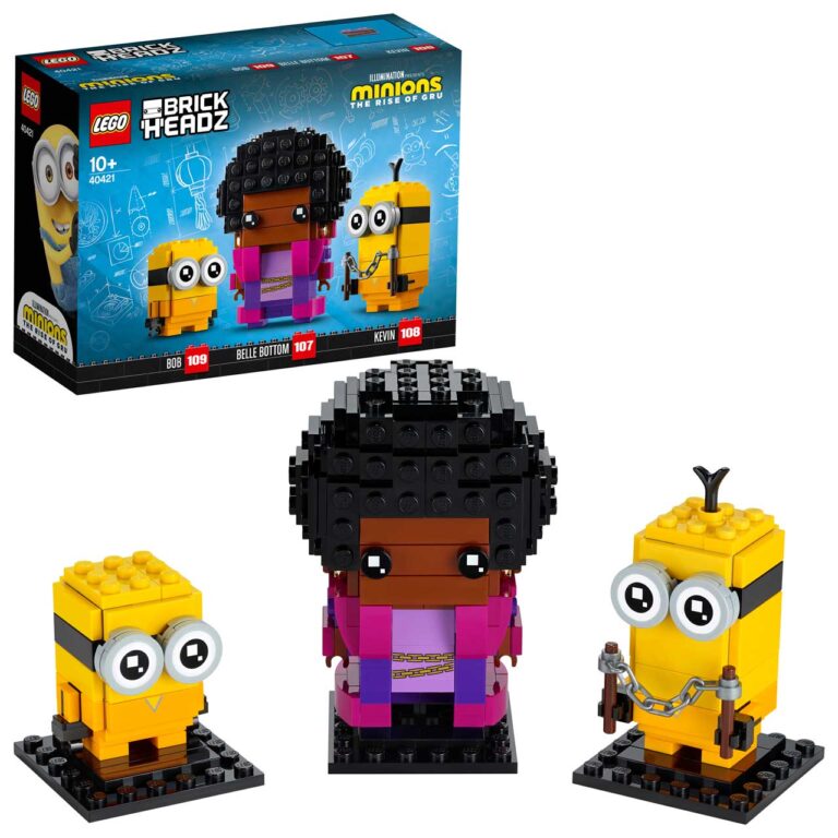 LEGO 40421 BrickHeadz Belle Bottom, Kevin en Bob - LEGO 40421 INT 11