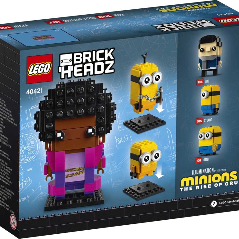 LEGO 40421 BrickHeadz Belle Bottom, Kevin en Bob - LEGO 40421 INT 9