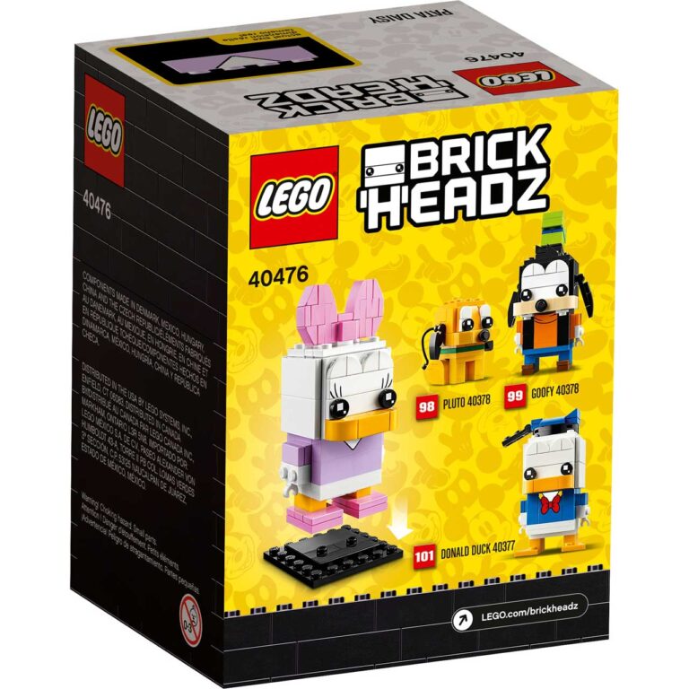 LEGO 40476 BrickHeadz Katrien Duck - Daisy Duck - LEGO 40476 5