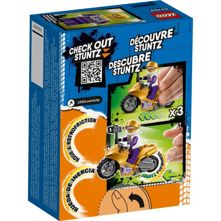 LEGO City Stuntz 9 bikes bundel - LEGO 60309 5