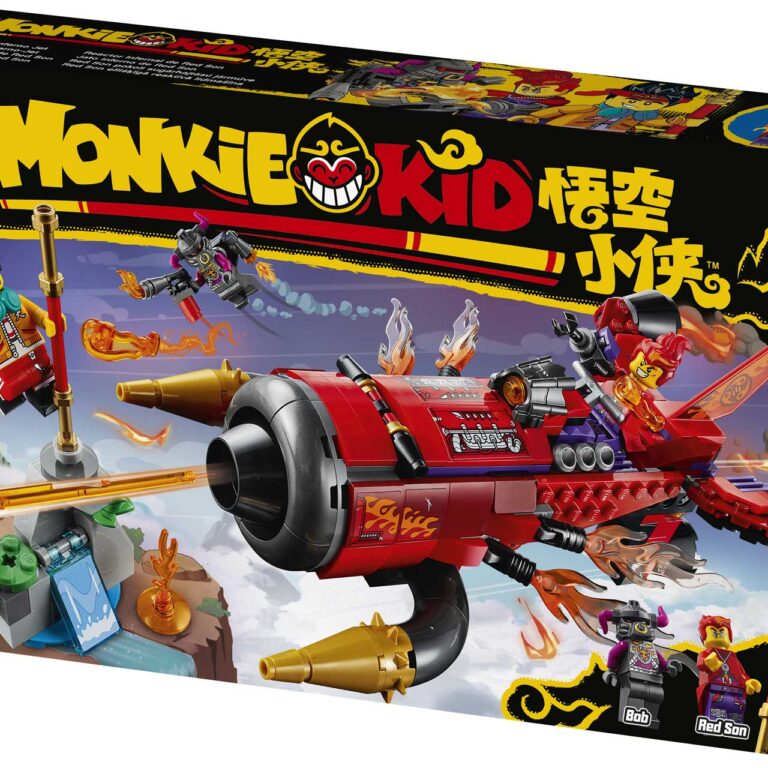 LEGO 80019 Monkie Kid Red Son's helvliegtuig - LEGO 80019 INT 12