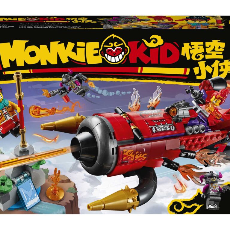 LEGO 80019 Monkie Kid Red Son's helvliegtuig - LEGO 80019 INT 14
