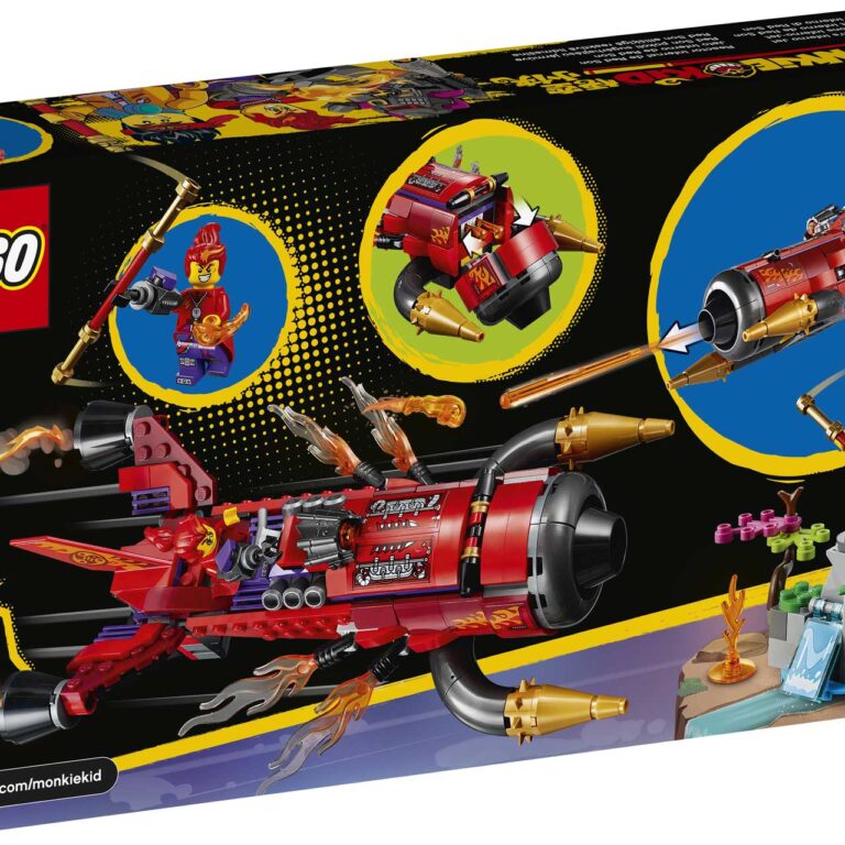 LEGO 80019 Monkie Kid Red Son's helvliegtuig - LEGO 80019 INT 15