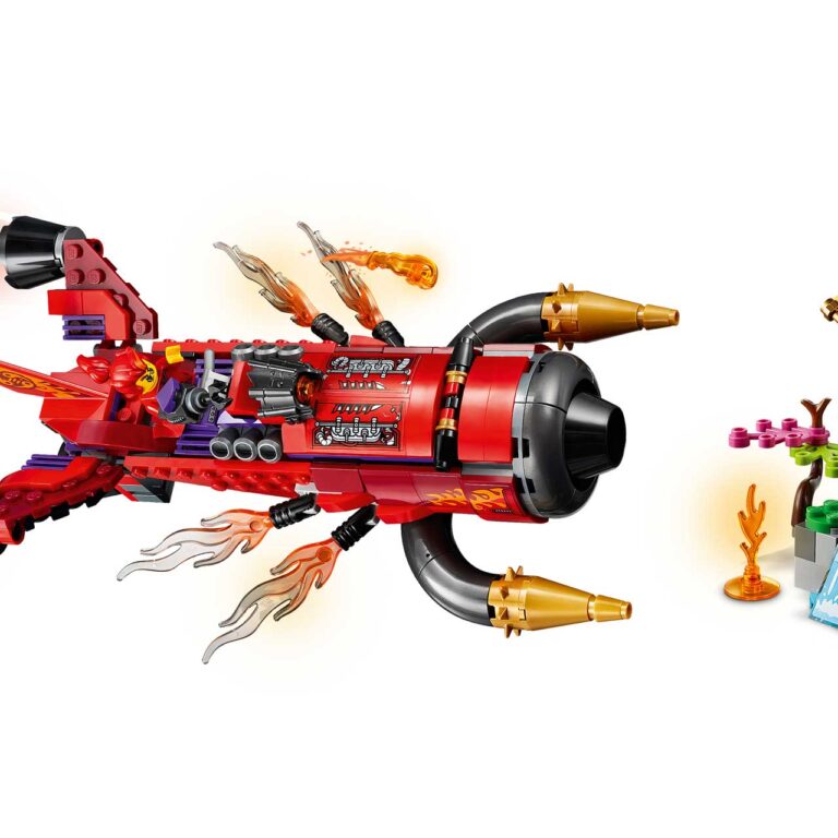 LEGO 80019 Monkie Kid Red Son's helvliegtuig - LEGO 80019 INT 19