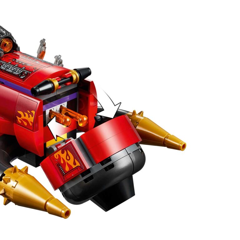 LEGO 80019 Monkie Kid Red Son's helvliegtuig - LEGO 80019 INT 21