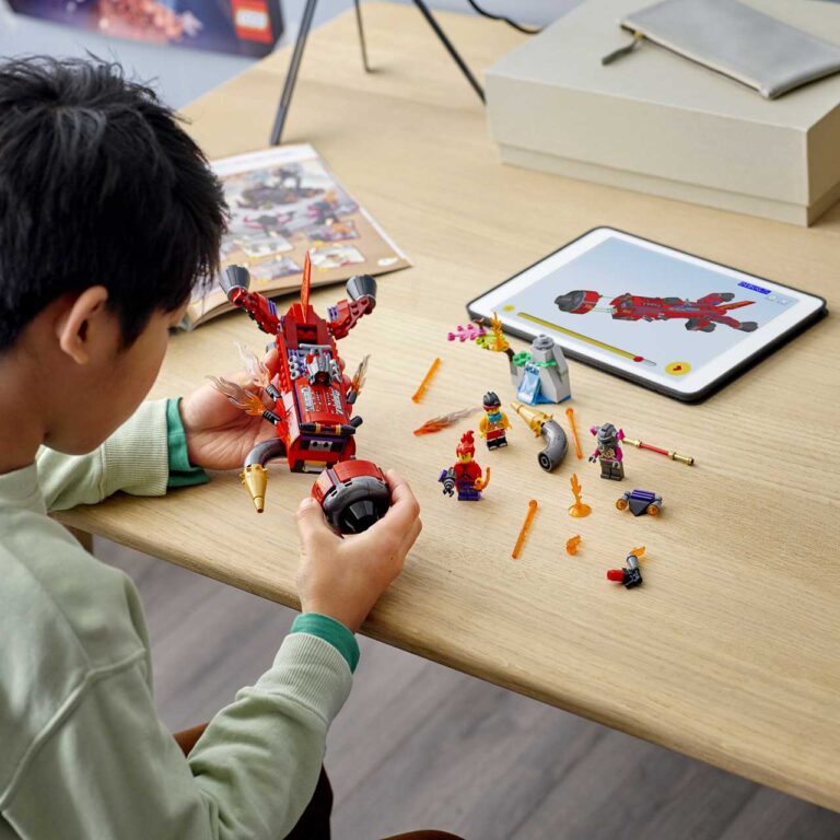 LEGO 80019 Monkie Kid Red Son's helvliegtuig - LEGO 80019 INT 9