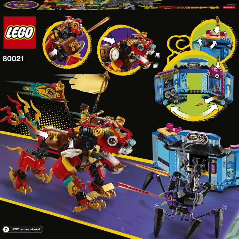 LEGO 80021 Monkie Kid's leeuwenbewaker - LEGO 80021 INT 17