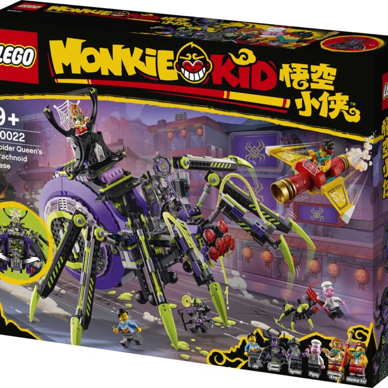 LEGO 80022 Monkie Kid Arachnide basis van de spinnenkoningin - LEGO 80022 INT 14