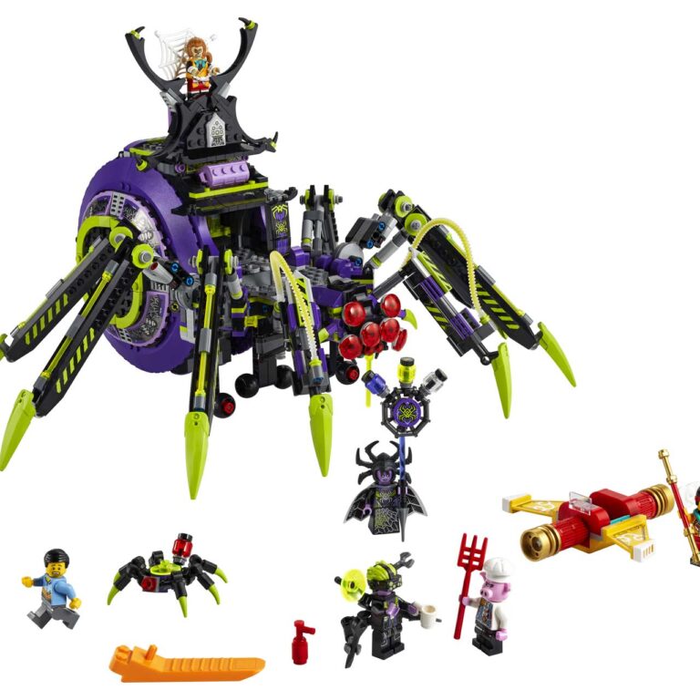 LEGO 80022 Monkie Kid Arachnide basis van de spinnenkoningin - LEGO 80022 INT 2