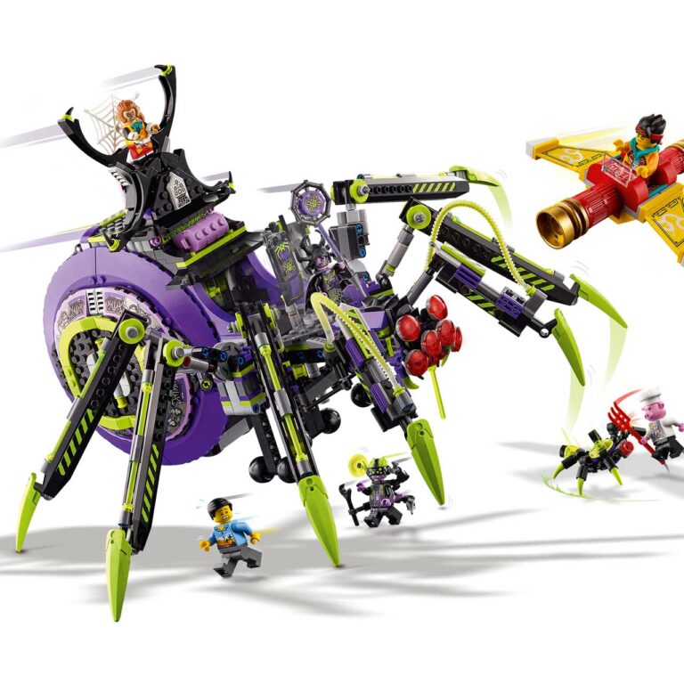 LEGO 80022 Monkie Kid Arachnide basis van de spinnenkoningin - LEGO 80022 INT 20