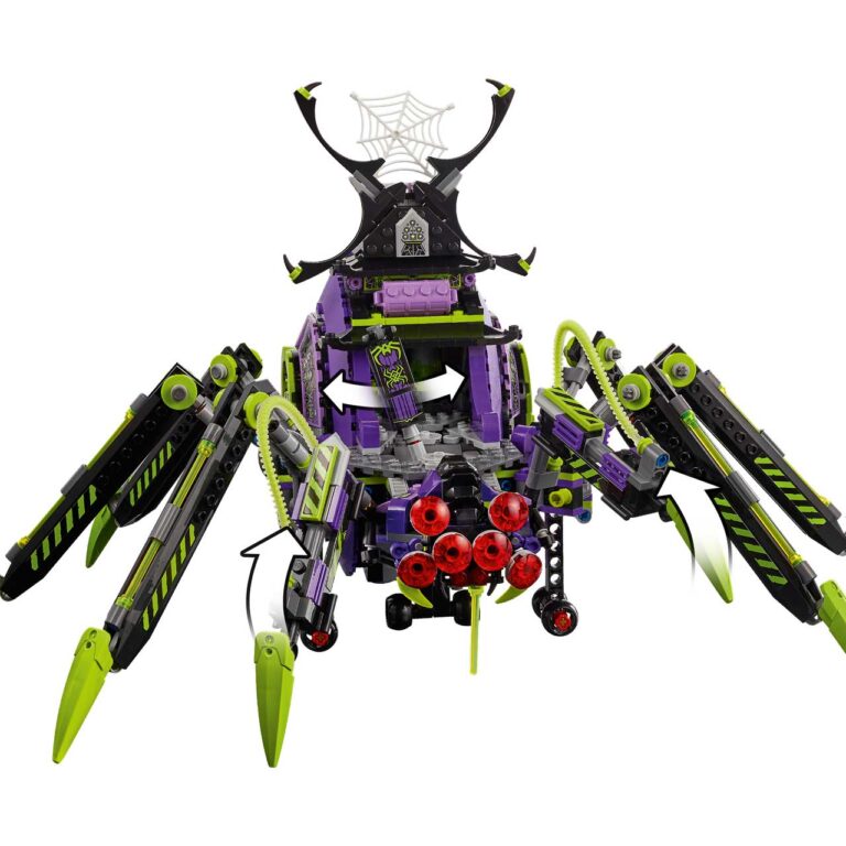 LEGO 80022 Monkie Kid Arachnide basis van de spinnenkoningin - LEGO 80022 INT 24