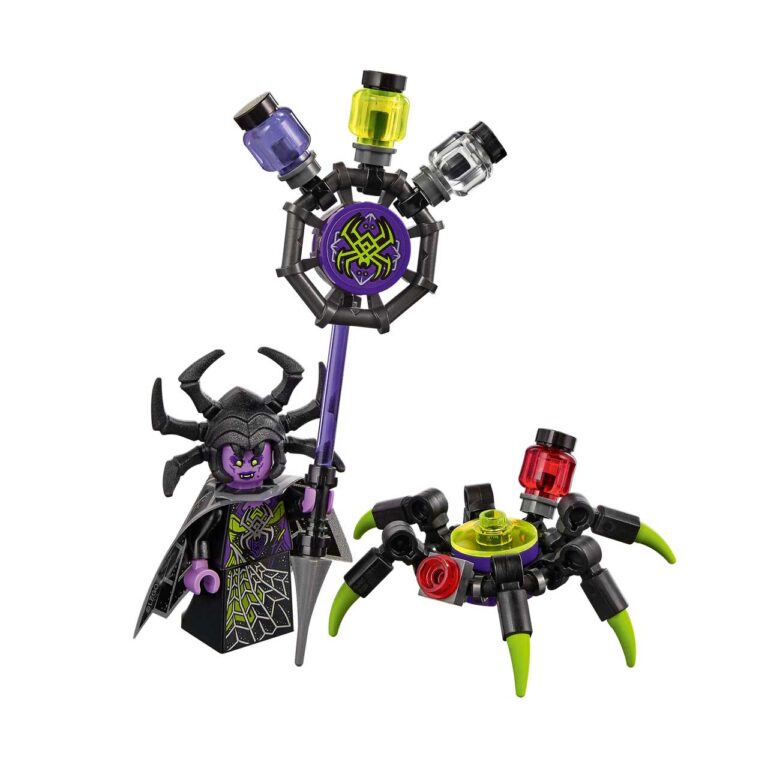 LEGO 80022 Monkie Kid Arachnide basis van de spinnenkoningin - LEGO 80022 INT 26