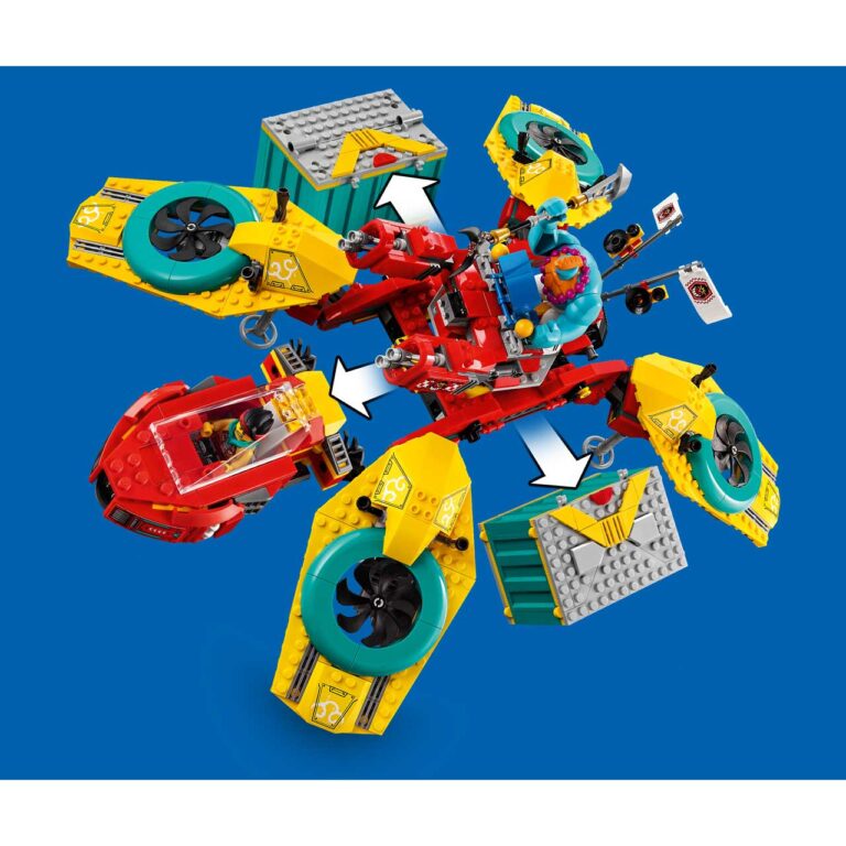 LEGO 80023 Monkie Kid's team dronecopter - LEGO 80023 INT 10