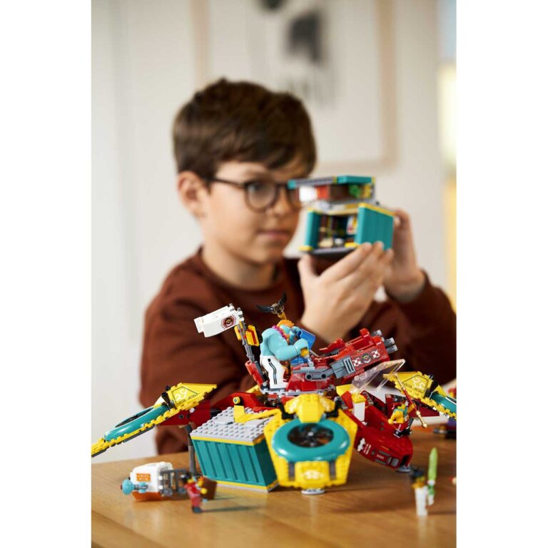 LEGO 80023 Monkie Kid's team dronecopter - LEGO 80023 INT 18